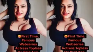 Jayshree Gaikwad Nude Video With Full Face Pressing Her Boobs