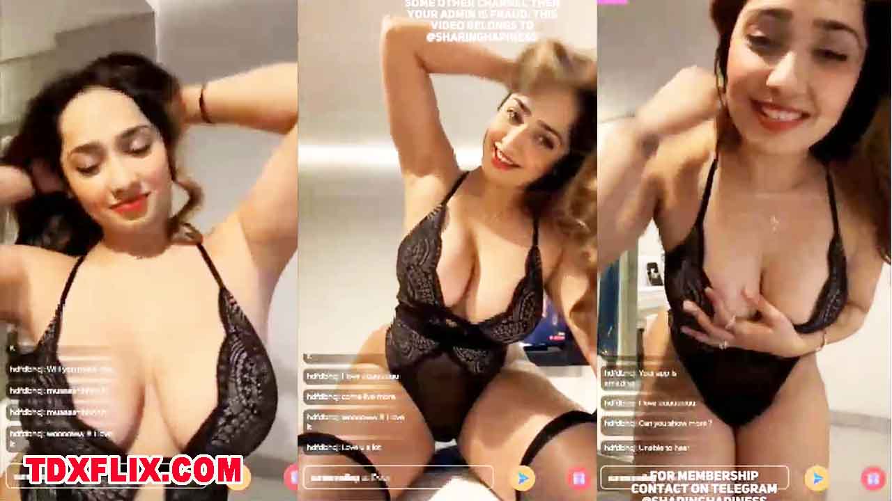 Aditi Mistry Showing Deep Cleavage Sexy Boobs – 1hr 10 Min Live Show