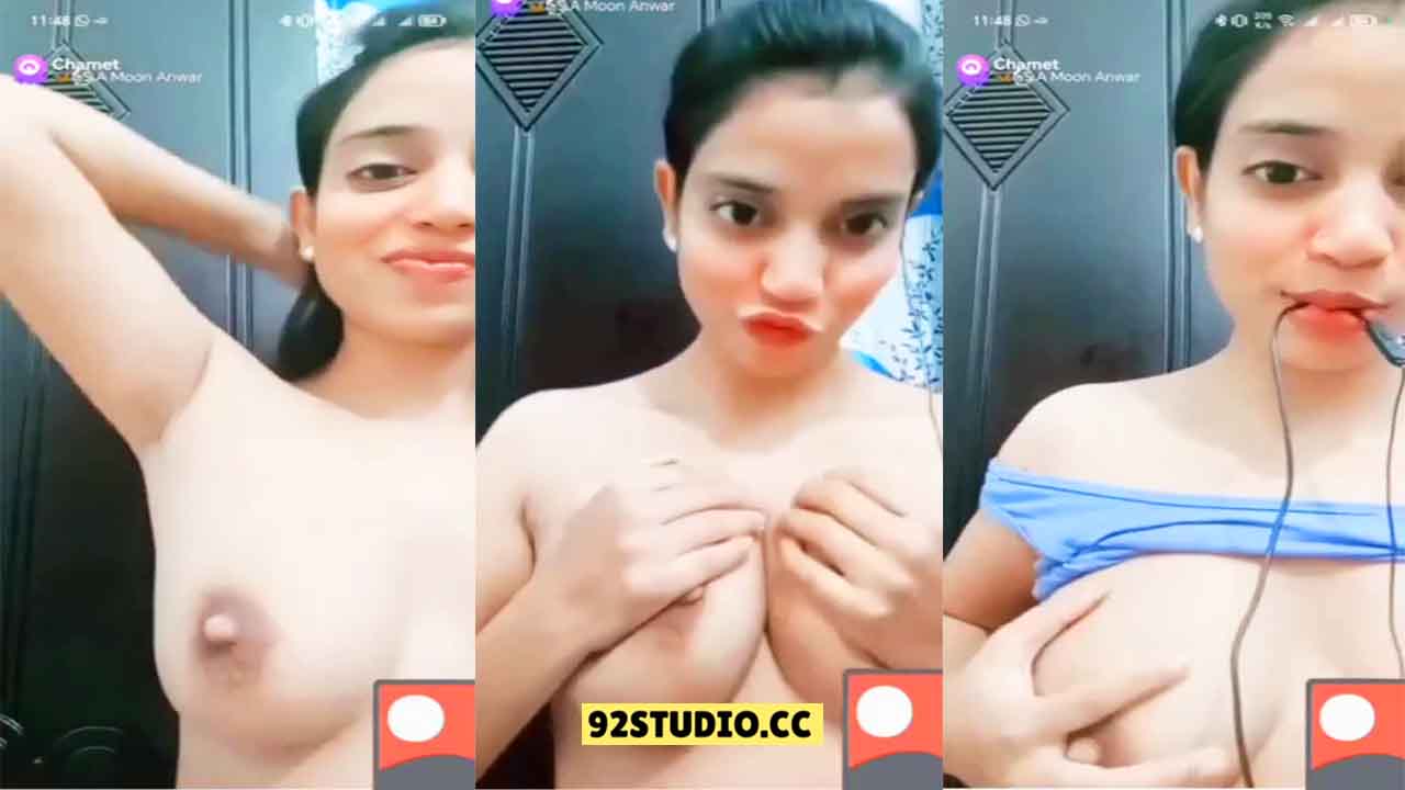 A Moon Anwar Nude Boobs Pressing Masturbating Video